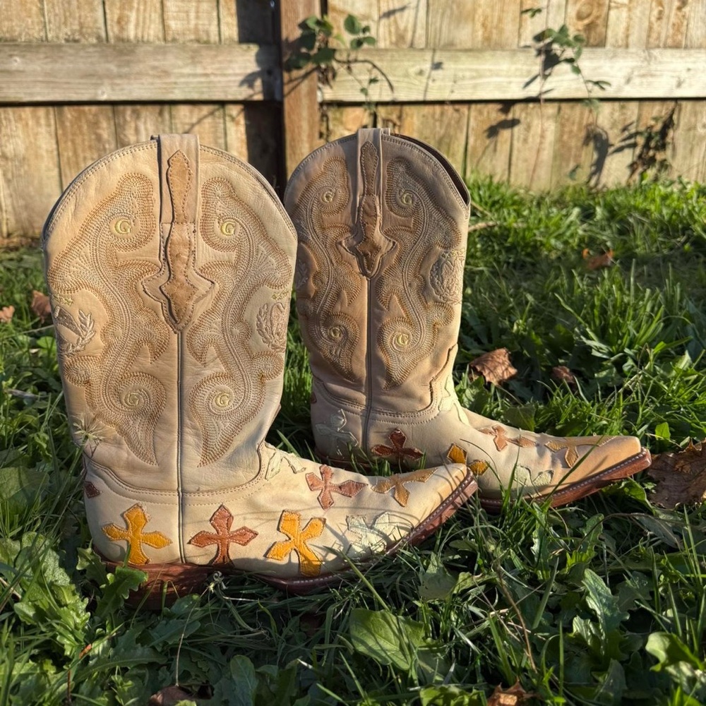 El General Tan Leather Boots